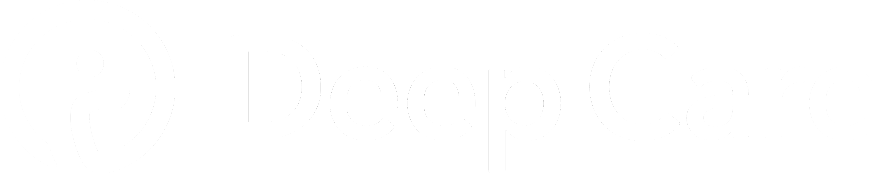 Deep Care Logo white